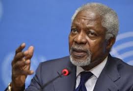 عنان يطالب اطراف النزاع في سورية بضبط النفس