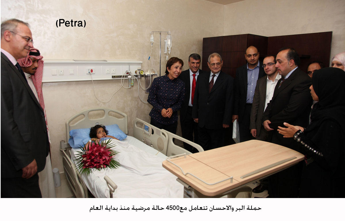 حملة البر والاحسان تتعامل مع4500 حالة مرضية منذ بداية العام