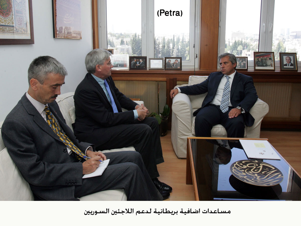 مساعدات اضافية بريطانية لدعم اللاجئين السوريين