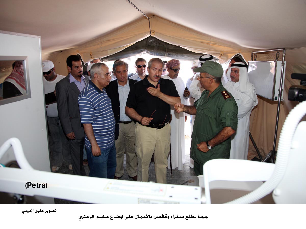 FM briefs Arab, foreign ambassadors on conditions at Zaatari camp