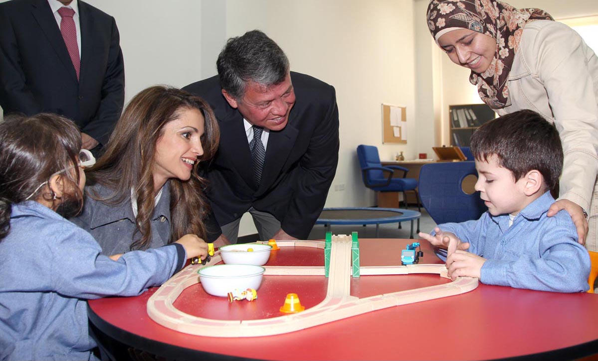 عيد ميلاد الملكة رانيا العبدالله امس الجمعة