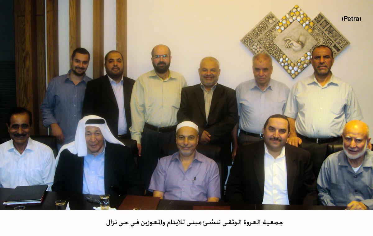 جمعية العروة الوثقى تنشئ مبنى للايتام والمعوزين في حي نزال