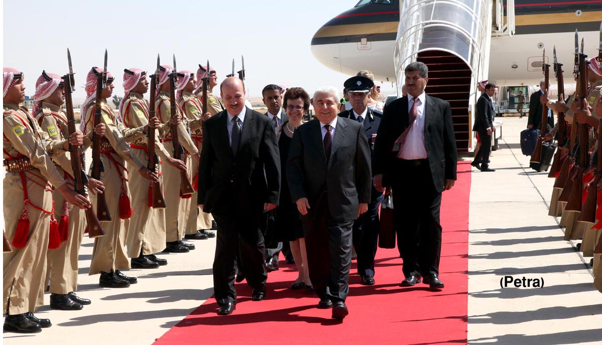 Cypriot president starts official visit to Jordan