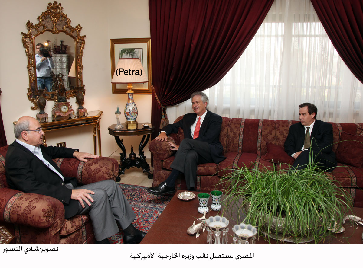 المصري يستقبل نائب وزيرة الخارجية الأميركية