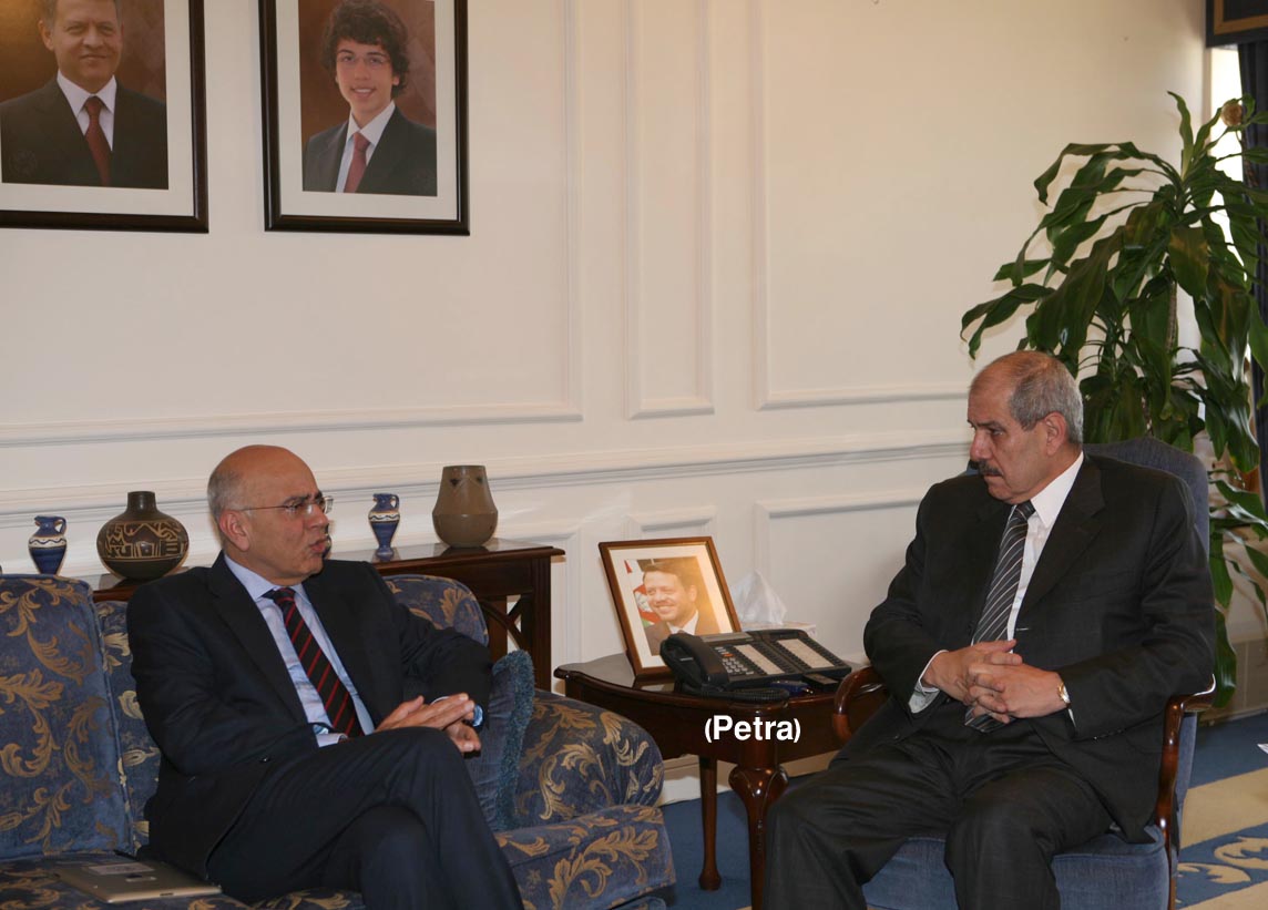 الطراونة يستقبل مدير إدارة الشرق الأوسط وآسيا الوسطى في صندوق النقد