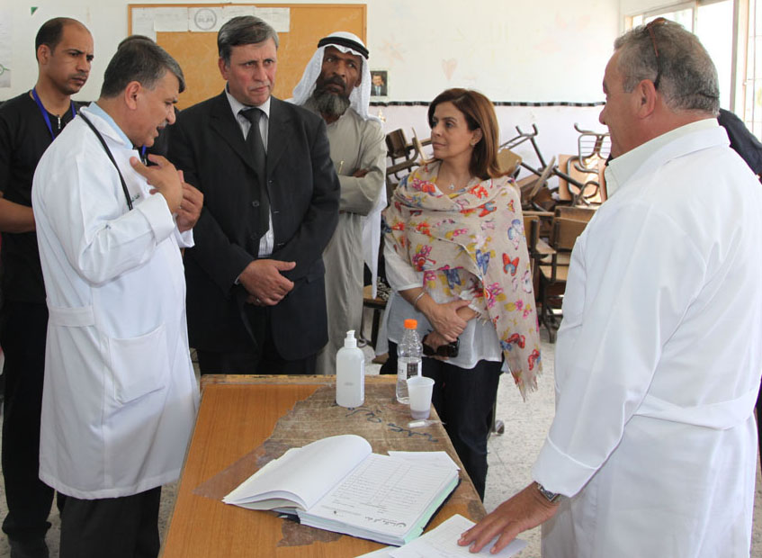 حملة البر والاحسان تنفذ يوما طبيا مجانيا في لواء الاغوار الجنوبية