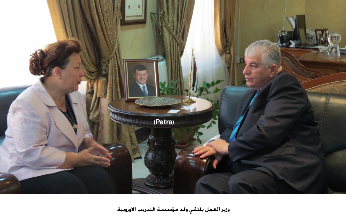 Labour minister discusses cooperation with European delegation