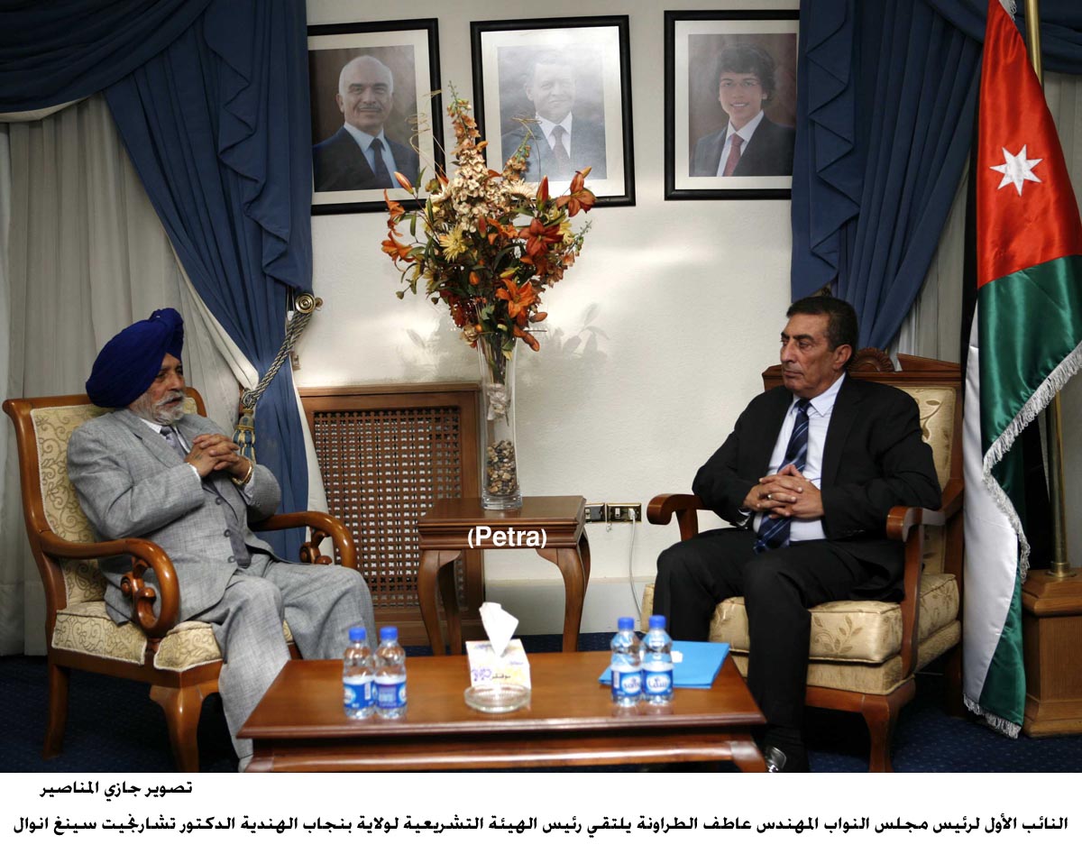 نائب رئيس مجلس النواب يلتقي وفدا هنديا