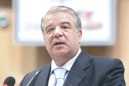 الدغمي يلتقي رئيس الوزراء الاوكراني