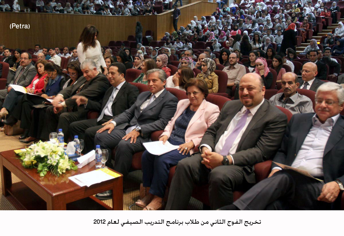 تخريج الفوج الثاني من طلاب برنامج التدريب الصيفي لعام 2012