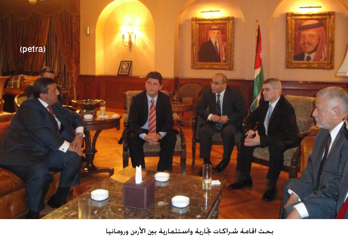 Jordan, Romania discuss business partnership