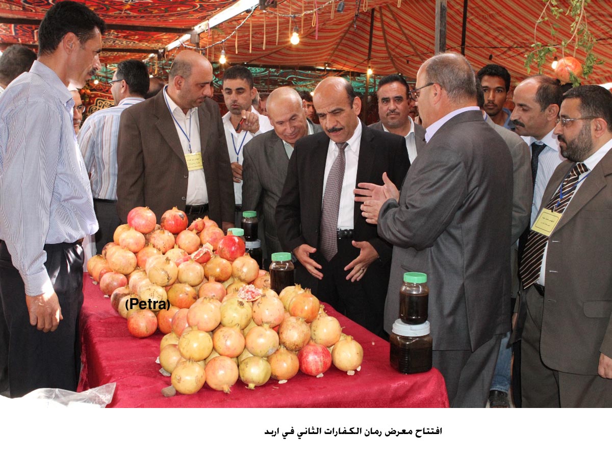 افتتاح معرض رمان الكفارات الثاني في اربد