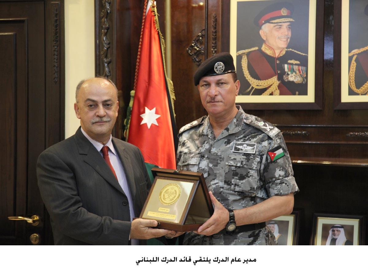 Gendarmerie director meets his Lebanese counterpart
