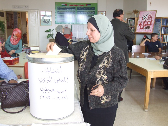 مدير تربية عجلون يعلن نتائج انتخابات المجالس التربوية لشبكة المدارس المتجاورة