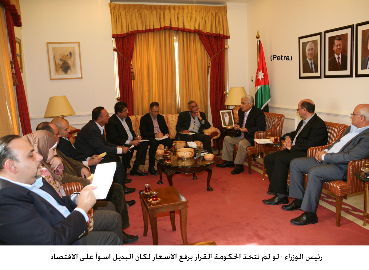 رئيس الوزراء : لو لم تتخذ الحكومة القرار برفع الاسعار لكان البديل اسوأ على الاقتصاد