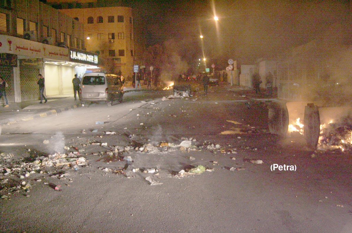 700 الف دينار قيمة الاضرار الناتجة عن اعمال التخريب ببلديات المملكة