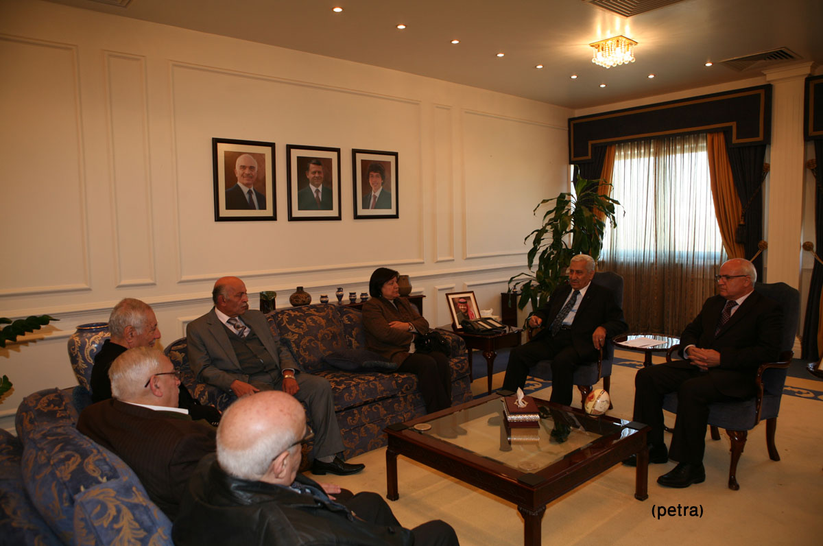 النسور يلتقي الامناء العامين للاحزاب اليسارية والقومية