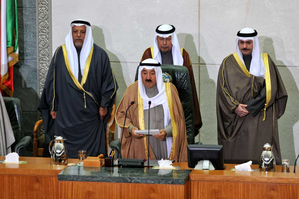 الشيخ صباح الاحمد: فوضى الخطاب السياسي ليست من قيم الكويتيين