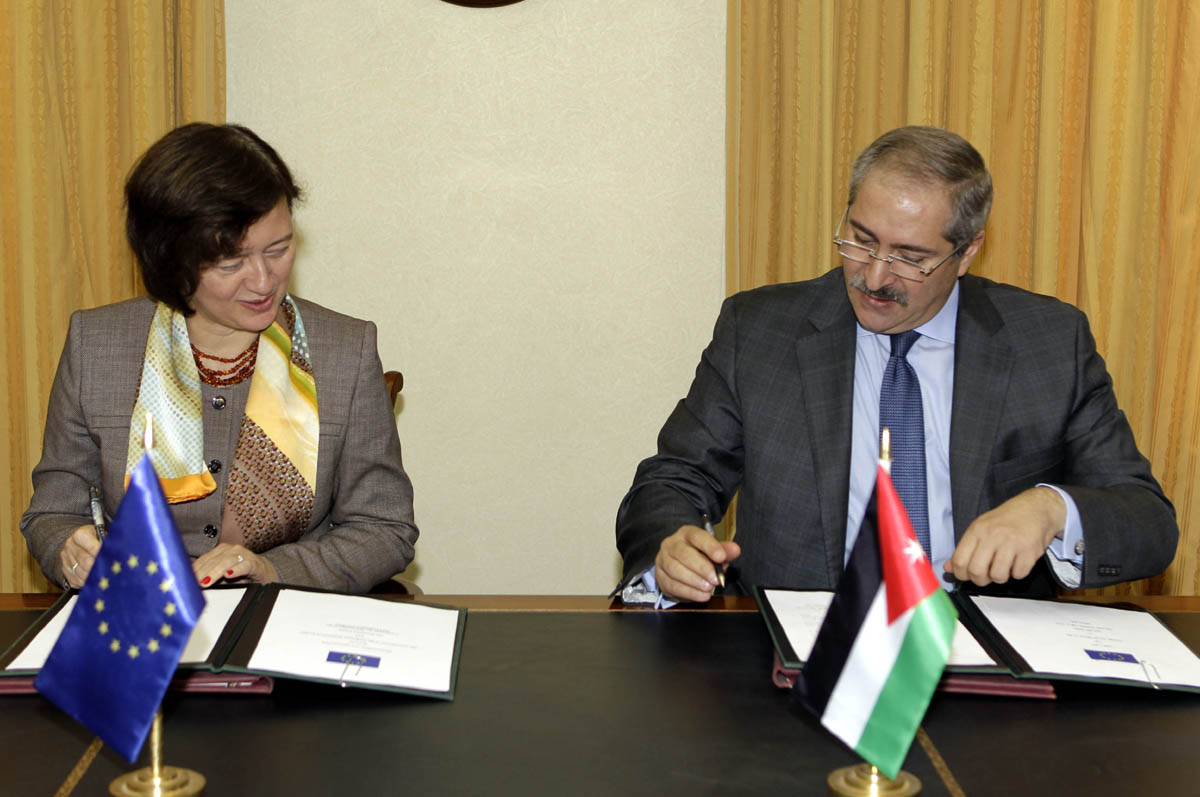 مذكرة تفاهم بين الحكومة الاردنية والاتحاد الاوروبي