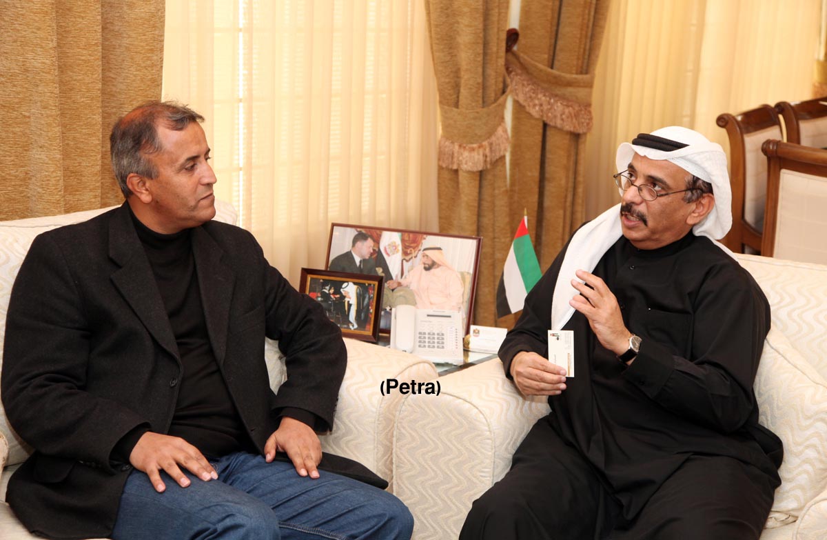 السفير العامري : الامارات أودعت 250 مليون دولار في البنك المركزي الأردني