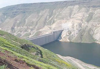 146 مليون متر مكعب كمية المياه المخزنة في السدود