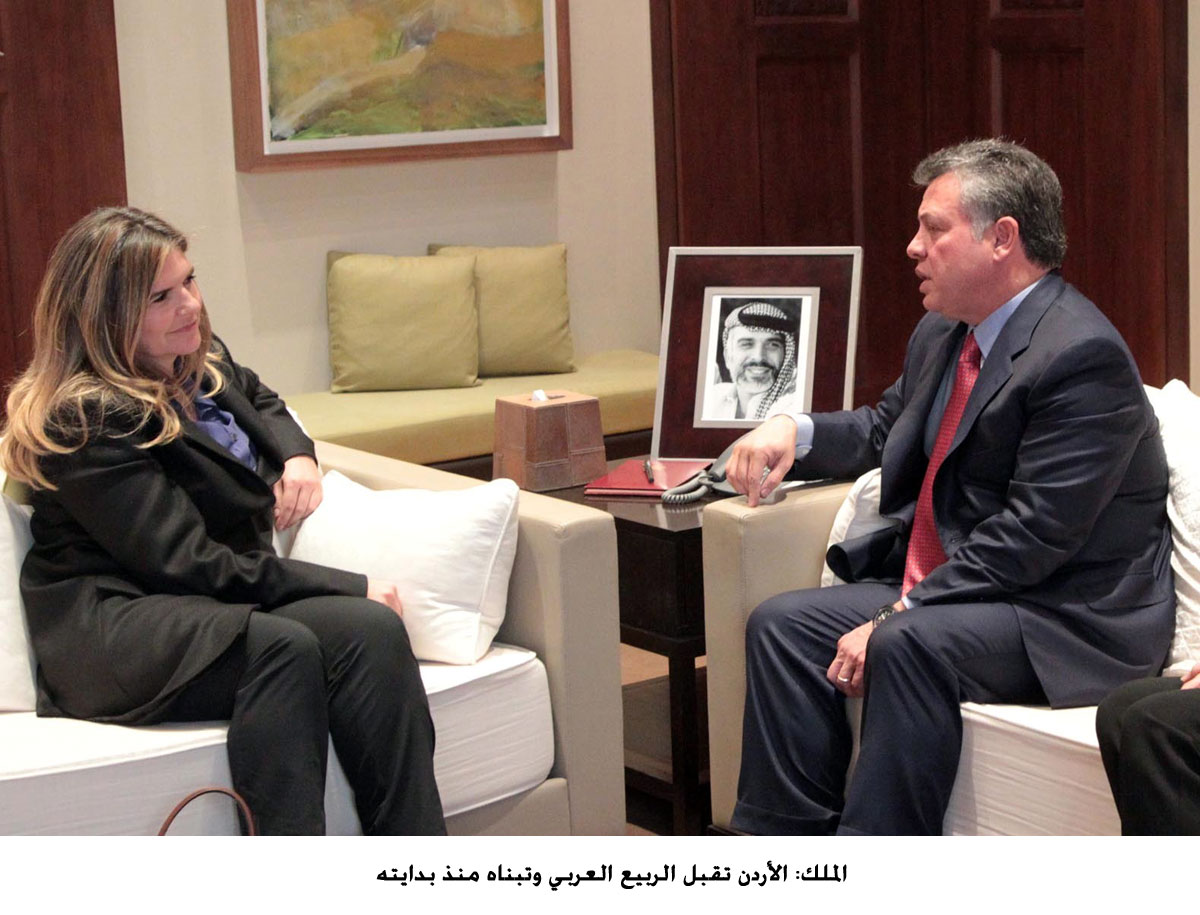 الملك: الأردن تقبل الربيع العربي وتبناه منذ بدايته