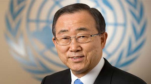 كي مون يتسلم جائزة من موقع وايبو الصيني للتواصل الاجتماعي