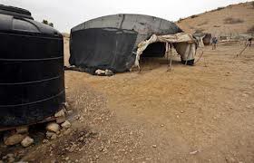 اسرائيل تهدم مضارب رعاة فلسطينيين