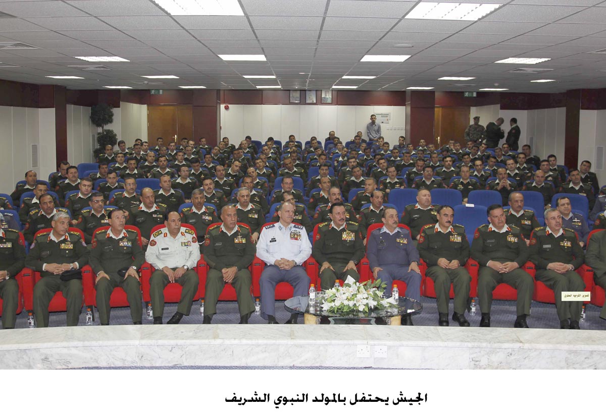 الجيش يحتفل بالمولد النبوي الشريف