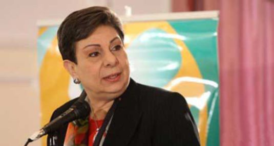 عشراوي: مقاطعة إسرائيل لجلسة مجلس حقوق الإنسان استهتار بالقانون الدولي الإنساني