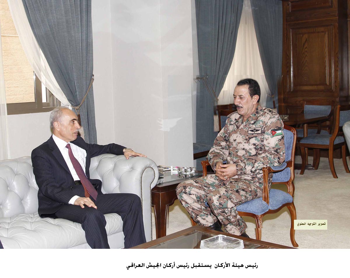 رئيس هيئة الأركان يستقبل رئيس أركان الجيش العراقي