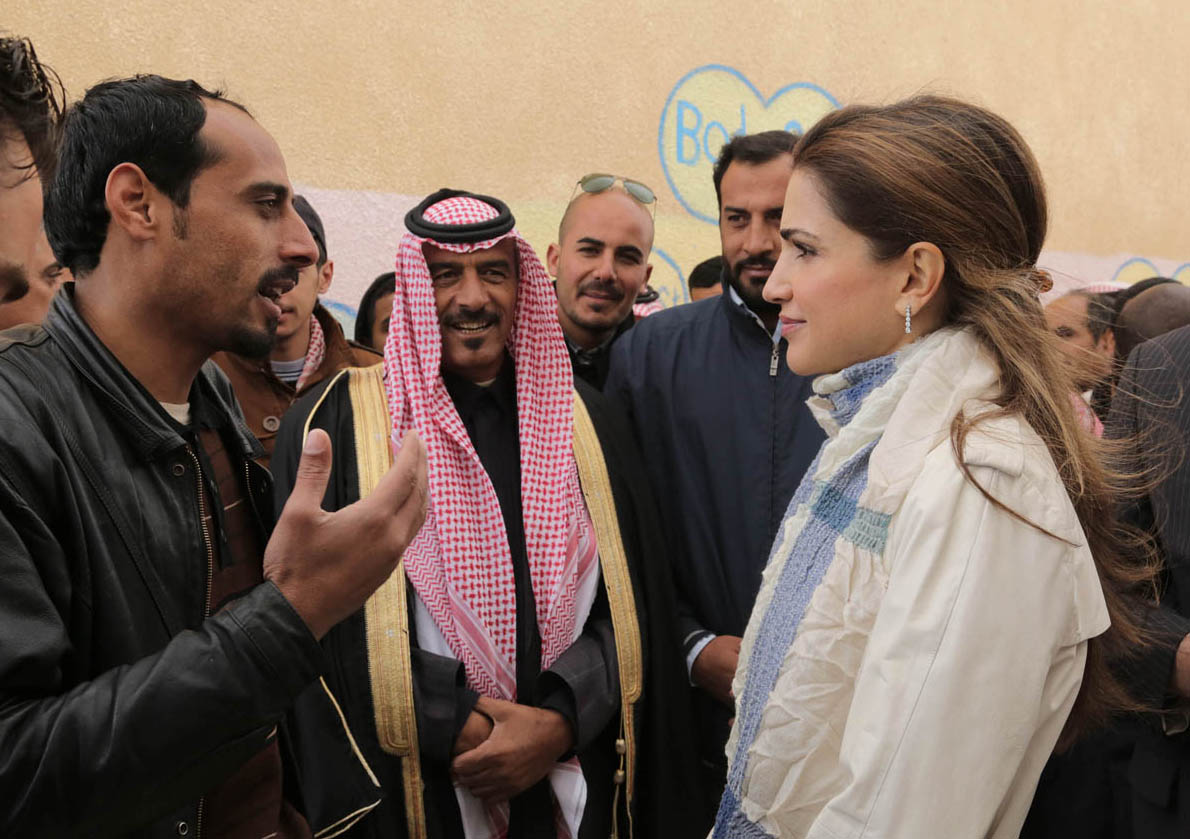 Queen Rania inaugurates Rmeil Charitable Society