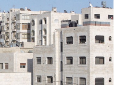 ارتفاع مساحات البناء المرخصة العام الماضي1ر6 %