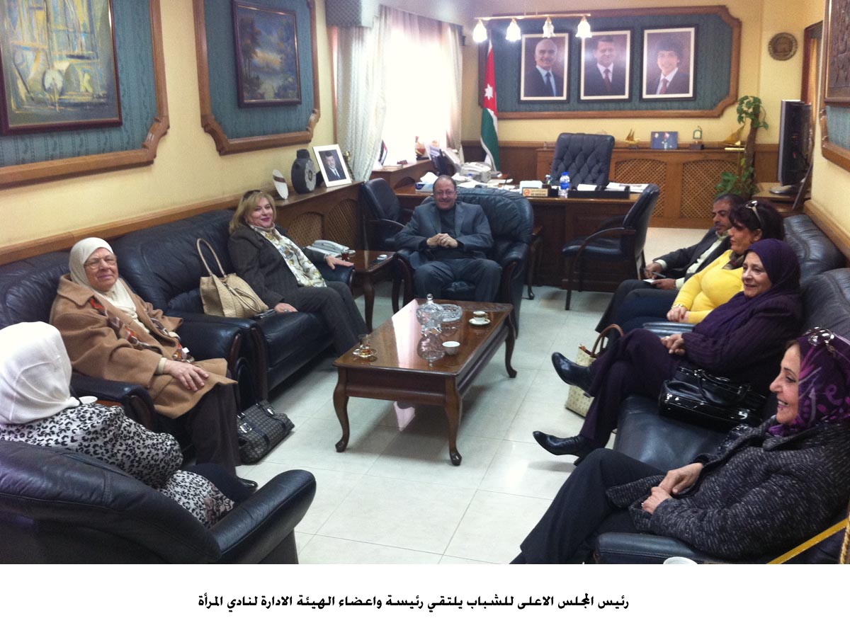 المجالي يلتقي المبعوث الاممي للشباب