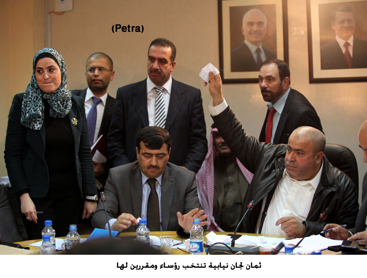 ثمان لجان نيابية تنتخب رؤساء ومقررين لها