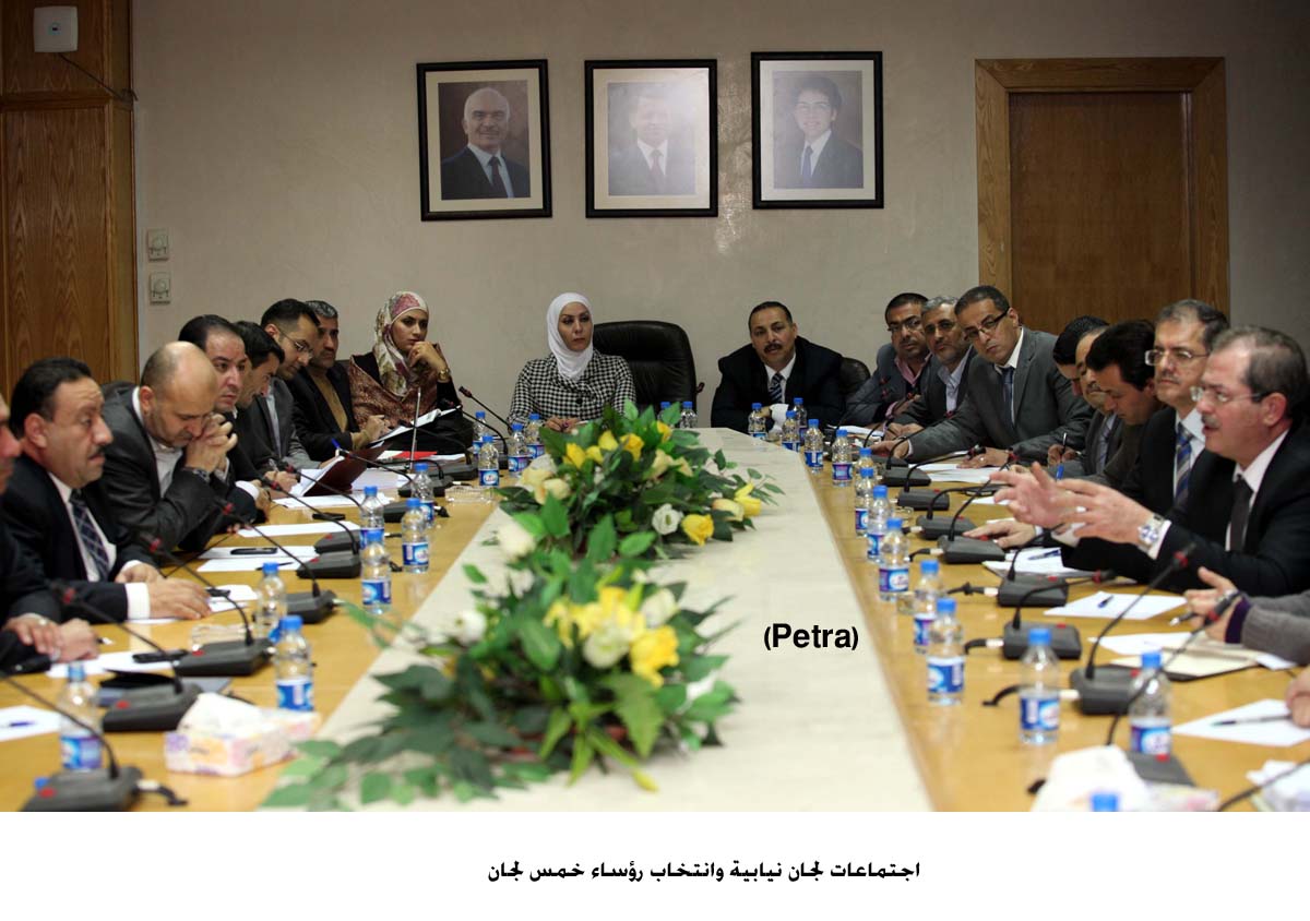 اجتماعات لجان نيابية وانتخاب رؤساء خمس لجان