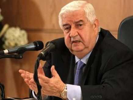 المعلم: دمشق مستعدة للحوار مع المعارضة المسلحة