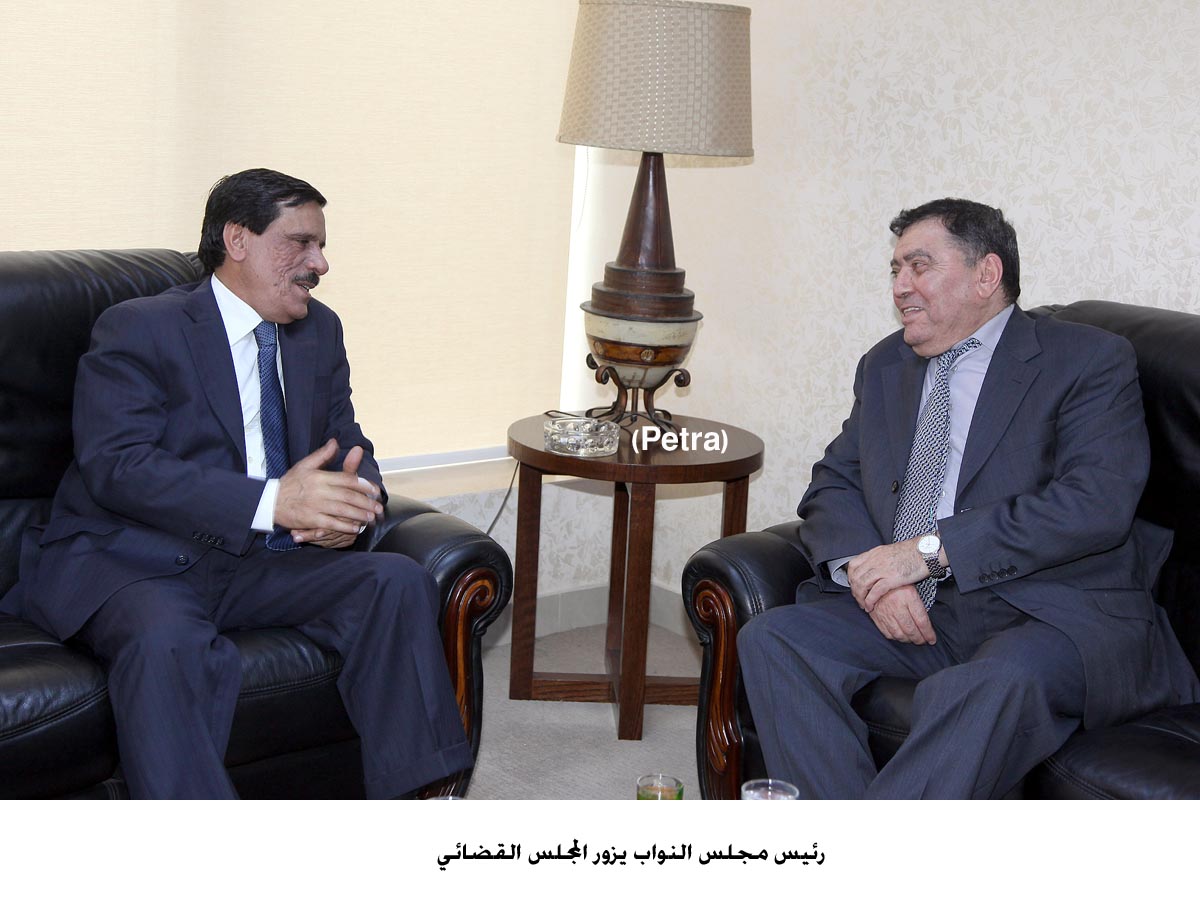 رئيس مجلس النواب يزور المجلس القضائي