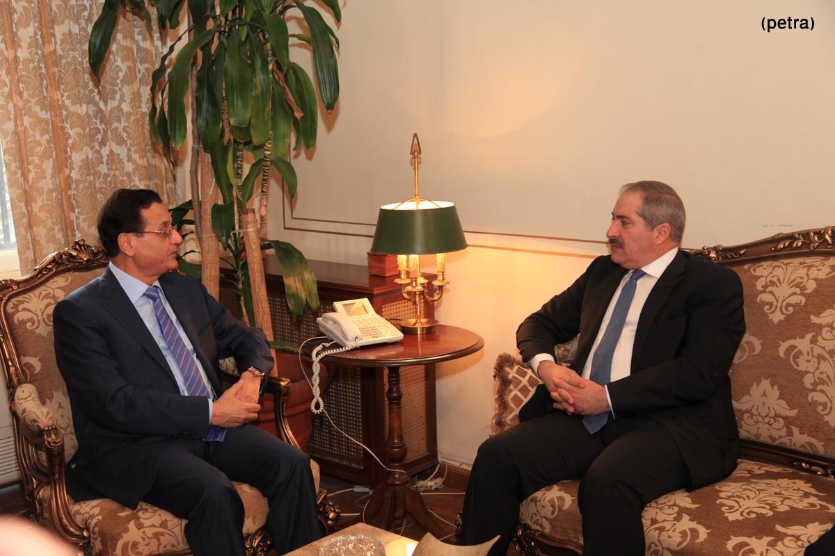 Judeh meets Lebanese parliament speaker, foreign minister