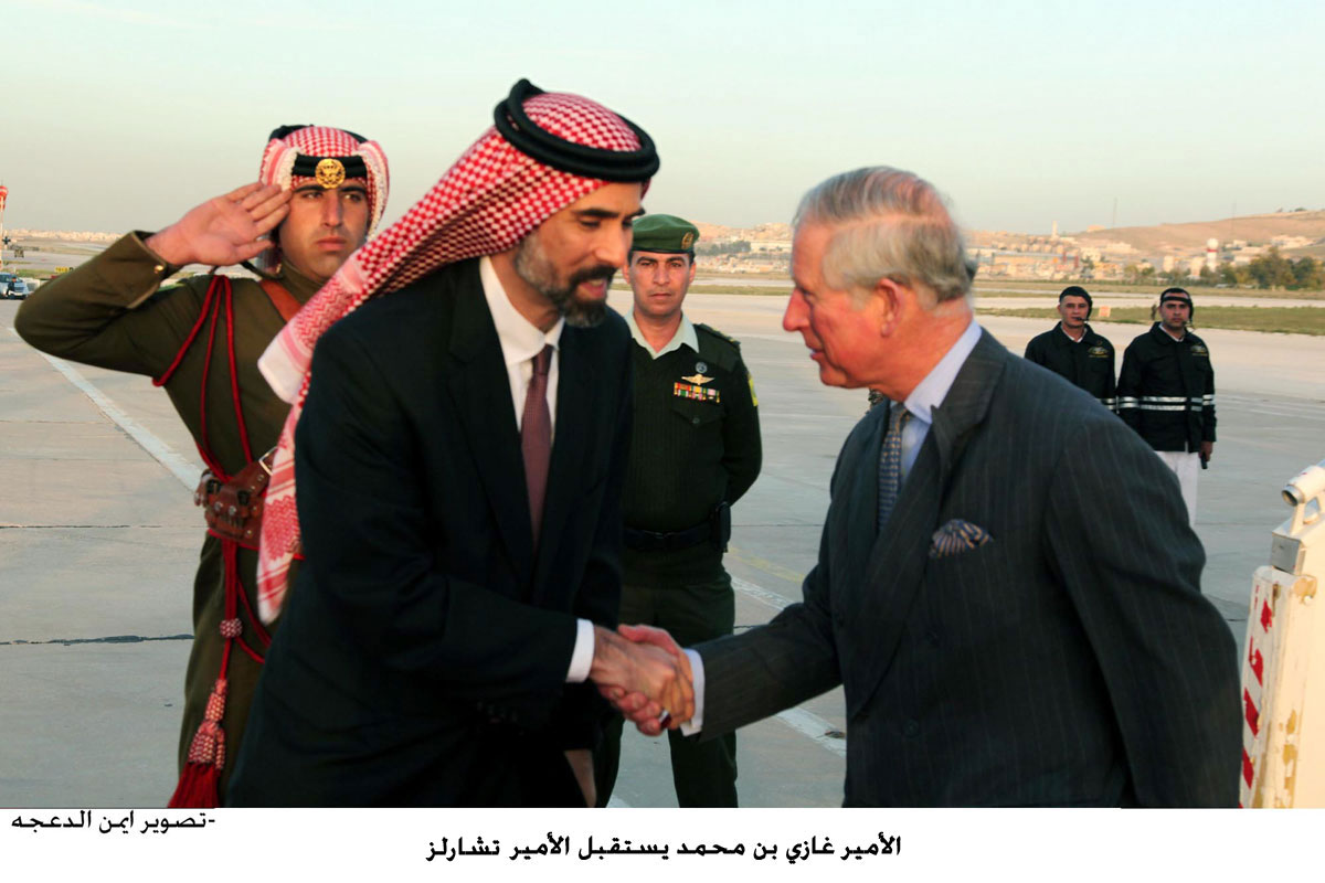 أمير ويلز ودوقة كونوول يبدآن زيارة رسمية إلى الأردن