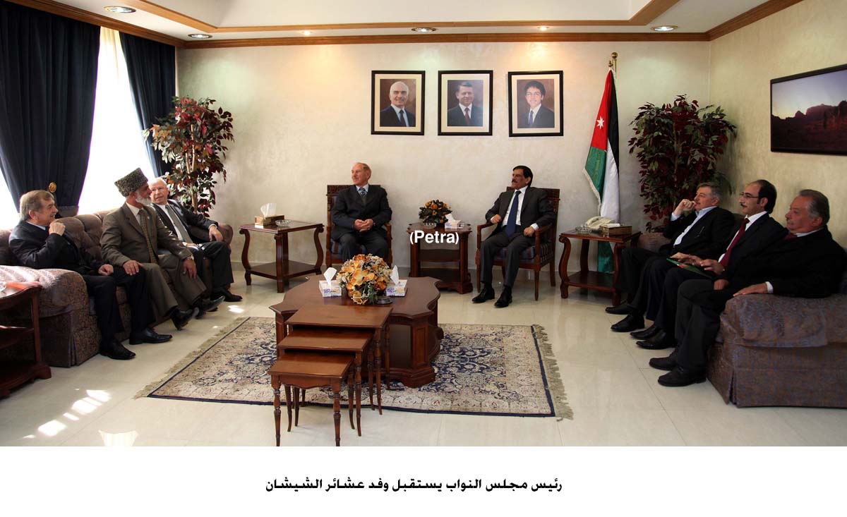 رئيس مجلس النواب يستقبل وفد عشائر الشيشان