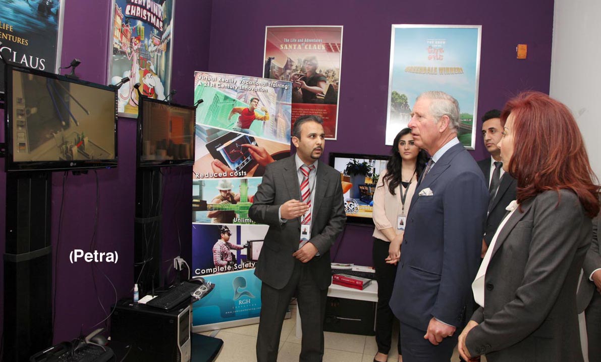 الأمير تشارلز يطلع على إنجازات شركة ريبكون العالمية