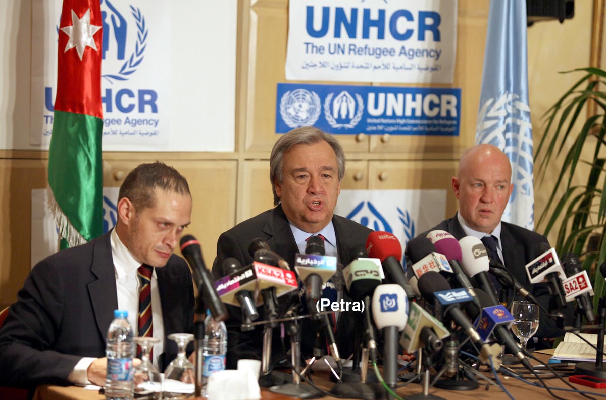 غوتيرس: استمرار الأزمة السورية يهدد موارد الدول المستضيفة