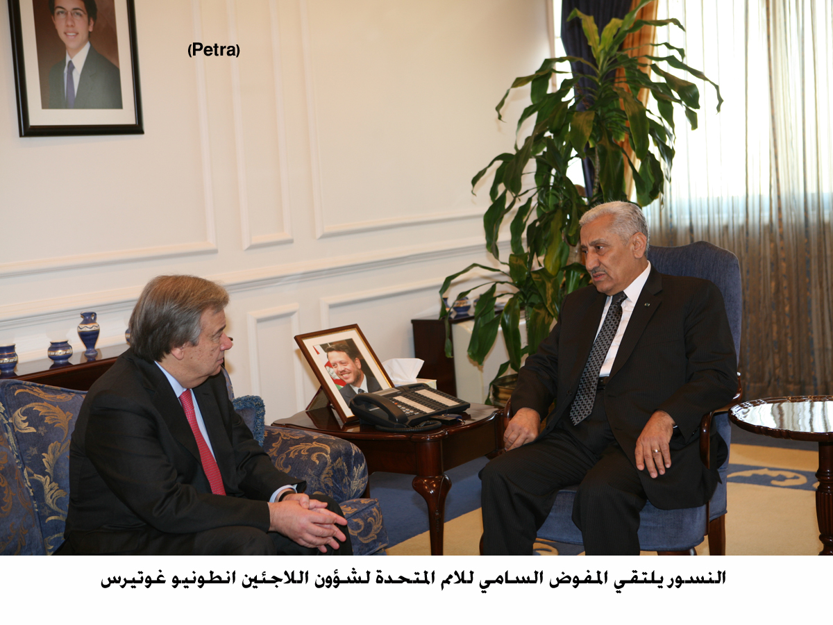 Premier, UN High Commissioner for Refugees discuss Syria