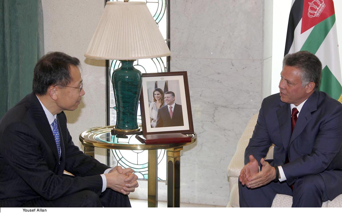 الملك يستقبل الرئيس التنفيذي لمؤسسة التمويل الدولية