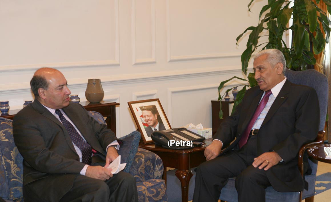 رئيس الوزراء يستقبل رئيس البنك الأوروبي