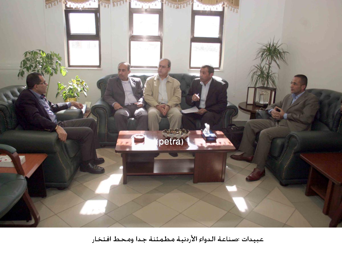 عبيدات :صناعة الدواء الأردنية مطمئنة جدا ومحط افتخار