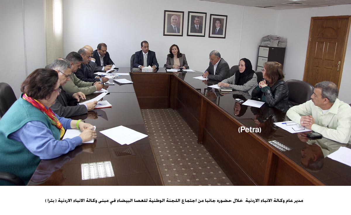 العصا البيضاء تناقش حملة لفحص النظر في مدارس الشونة الجنوبية