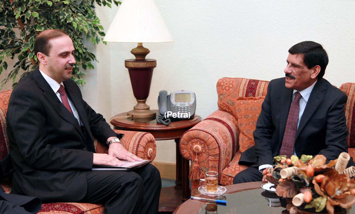 السرور يلتقي وزير الدولة لشؤون الإعلام ووزير الشؤون السياسية والبرلمانية