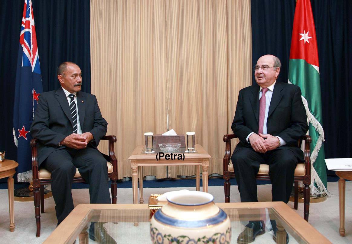 رئيس مجلس الاعيان يستقبل حاكم عام نيوزيلندا